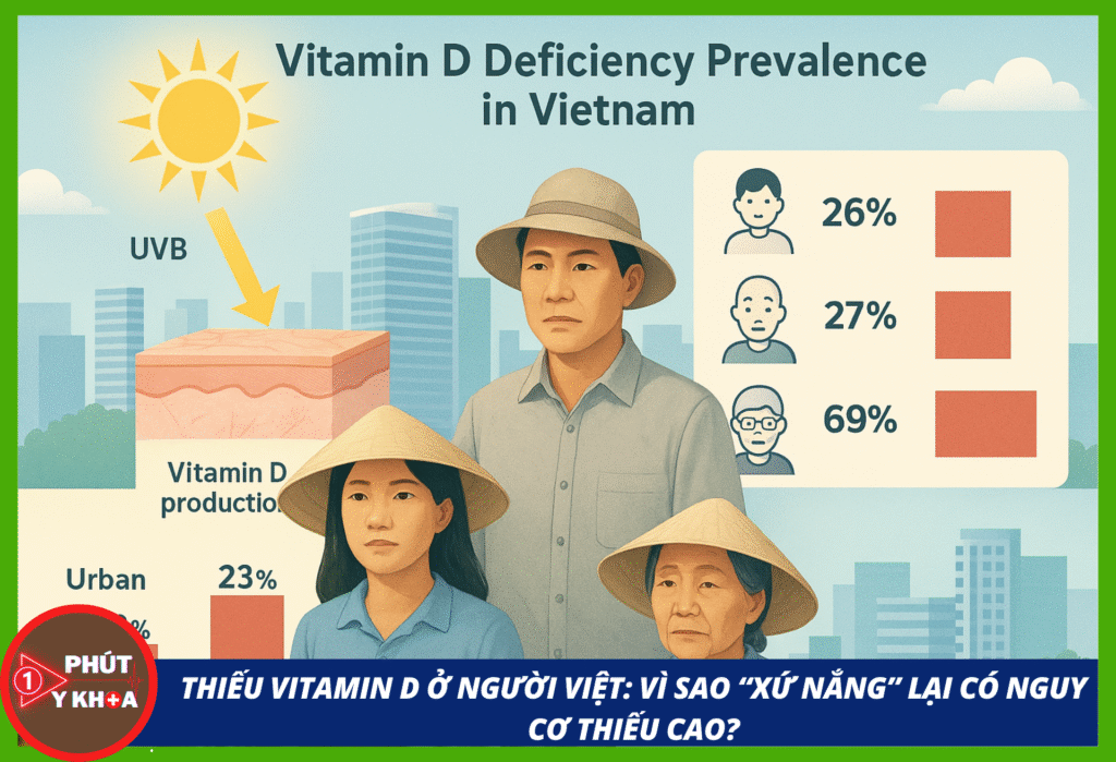 Thiếu Vitamin D ở người Việt: Vì sao “xứ nắng” lại có nguy cơ thiếu cao? Anh bia mau 4 1