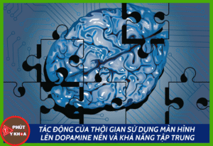 Tác động của thời gian sử dụng màn hình lên dopamine nền và khả năng tập trung Mchau 2