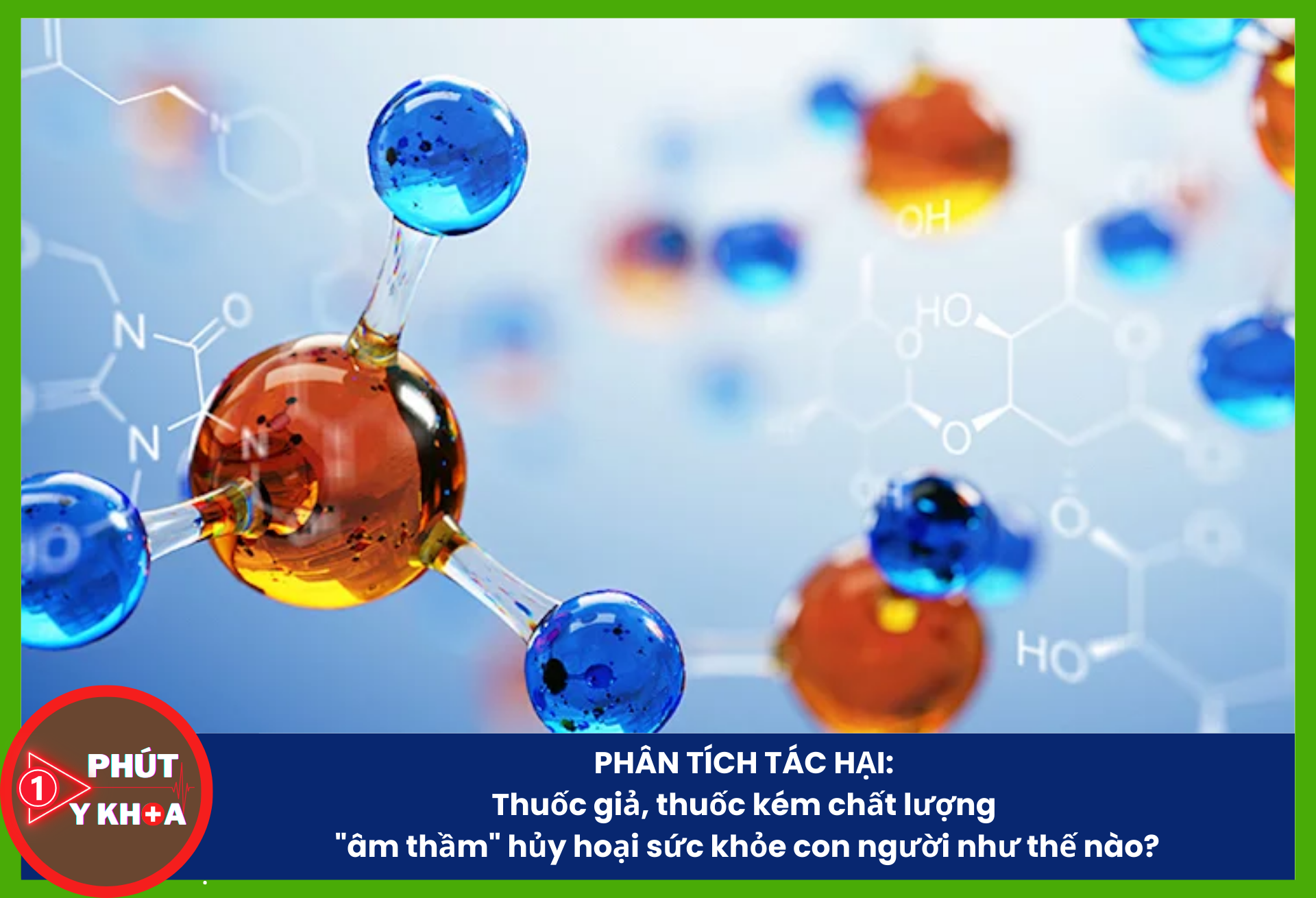 Thuốc giả thường chứa bột vô hại như tinh bột, bột đá hoặc chất độn rẻ tiền thay vì hoạt chất (Active Pharmaceutical Ingredient - API) cần thiết