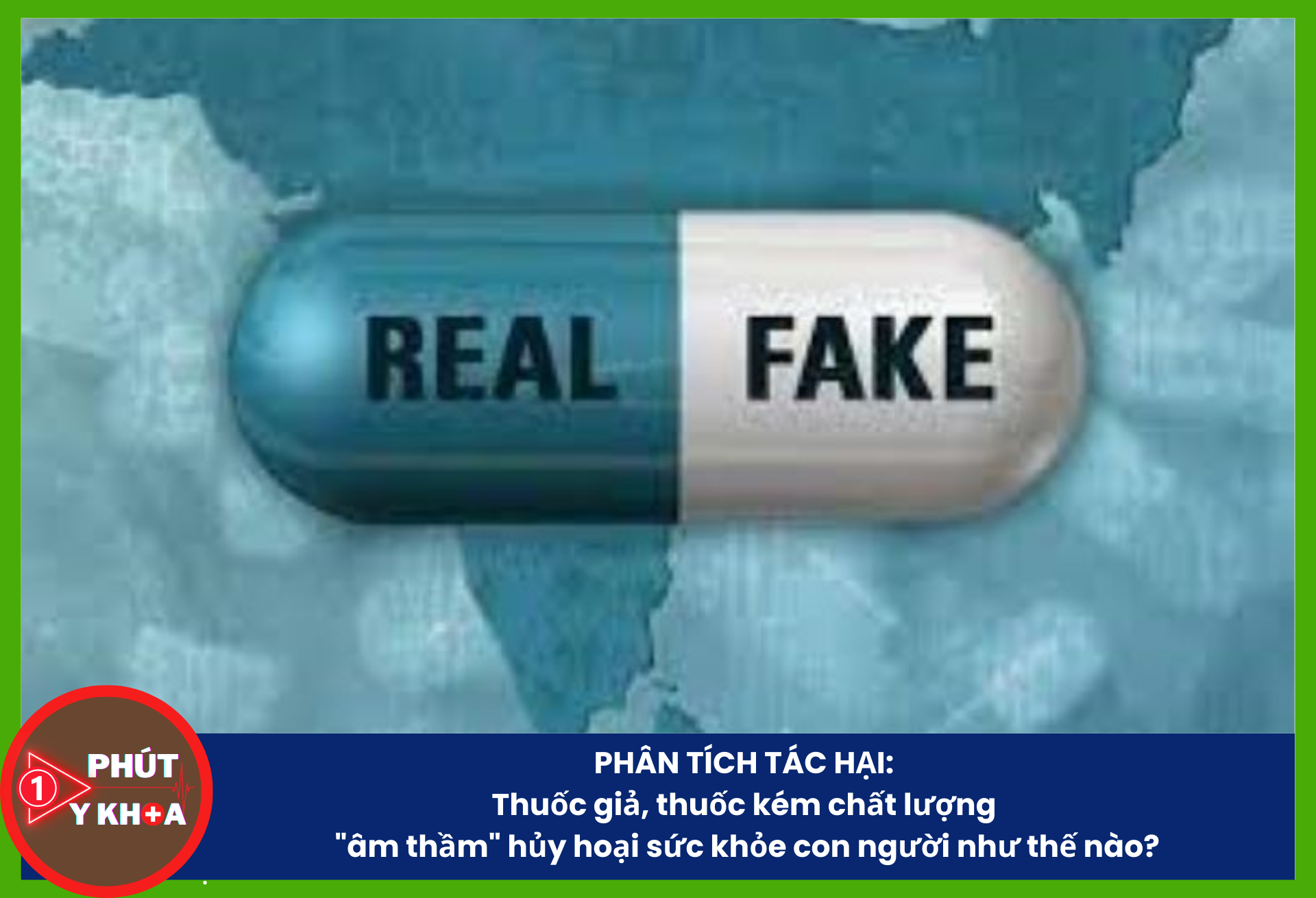 Việc nâng cao kiến thức về việc nhận biết thuốc giả, thuốc kém chất lượng có thể giảm thiểu tác hại mà nó mang lại