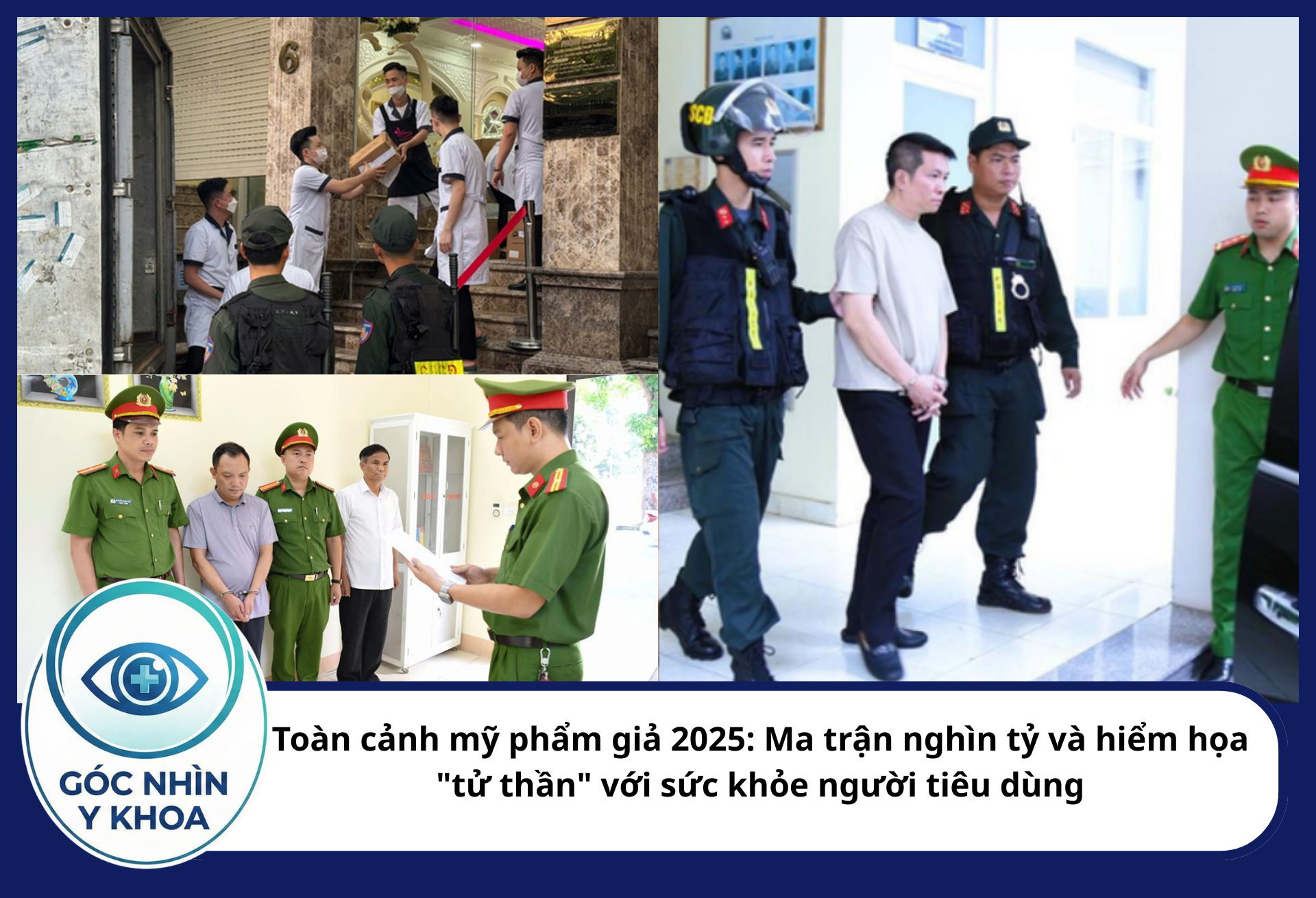 Những vụ việc như Thẩm mỹ viện Mailisa, Công ty TNHH sản xuất và thương mại Athena Việt Nam hay Công ty Cổ phần Nhà máy y tế EBC Đồng Nai cho thấy sự quyết liệt của Cơ quan quản lí và Lực lượng chức năng về vấn đề kiểm soát, thanh tra, chống thuốc, mỹ phẩm giả trên thị trường.