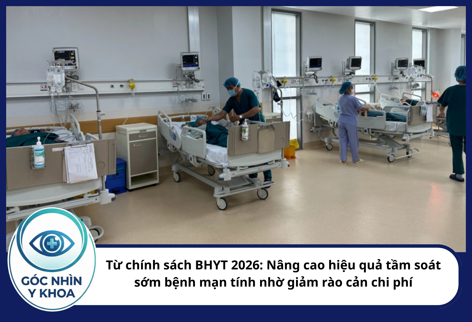Từ chính sách BHYT 2026: Nâng cao hiệu quả tầm soát sớm bệnh mạn tính nhờ giảm rào cản chi phí Việc phát hiện bệnh ở giai đoạn muộn dẫn đến sự phức tạp hóa phác đồ và gánh nặng kinh tế thảm họa.