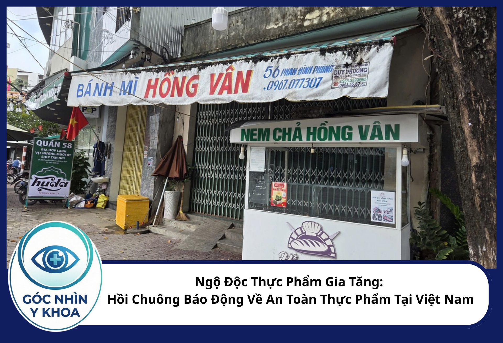 Hơn 100 người nhập viện tại Quảng Ngãi nghi do ăn bánh mì tại Bánh mì Hồng Vân