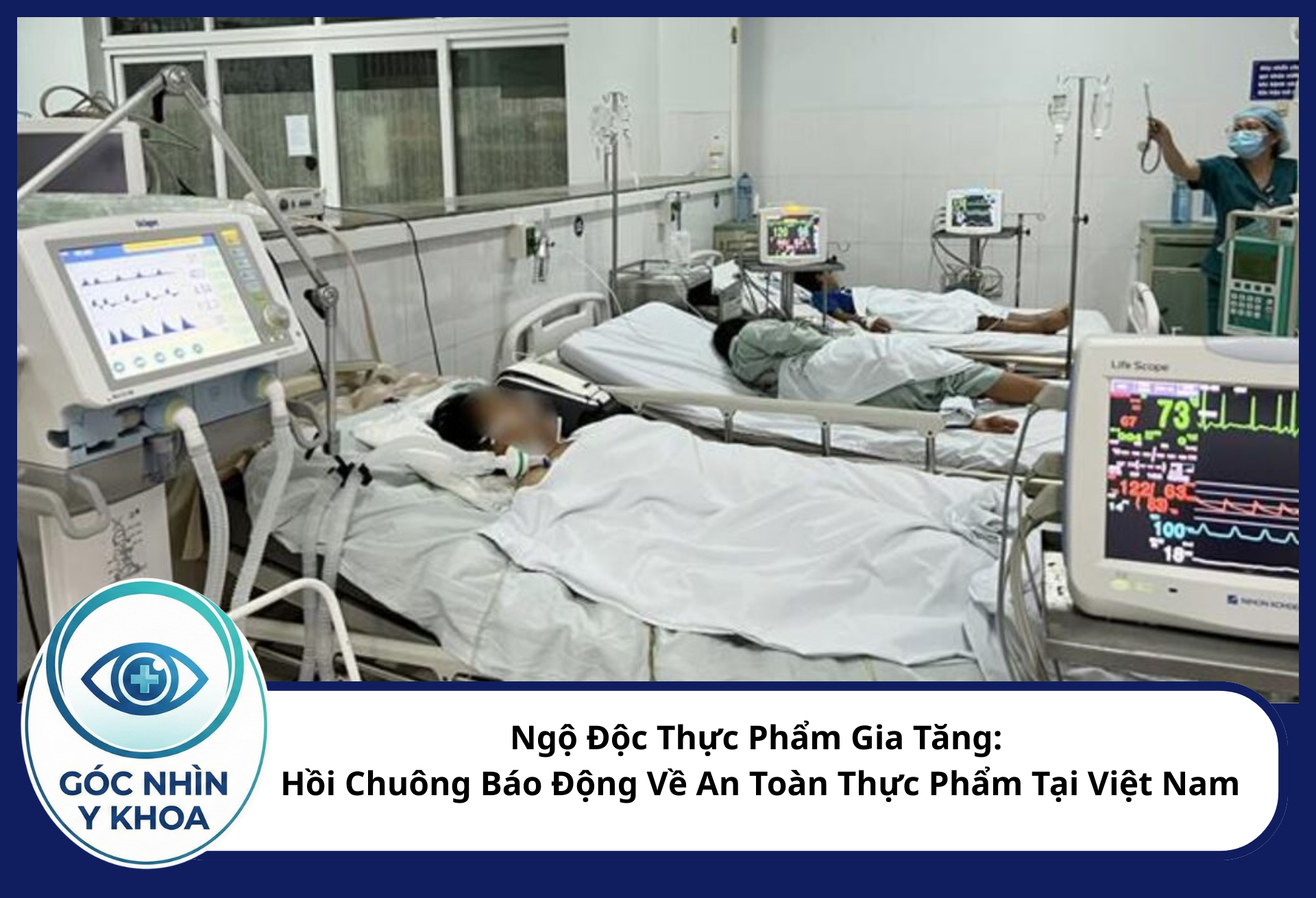 Chi phí của một ca ngộ độc thực phẩm có thể bao gồm rất nhiều khoản chi, chưa nói tới những ca nhập viện nặng