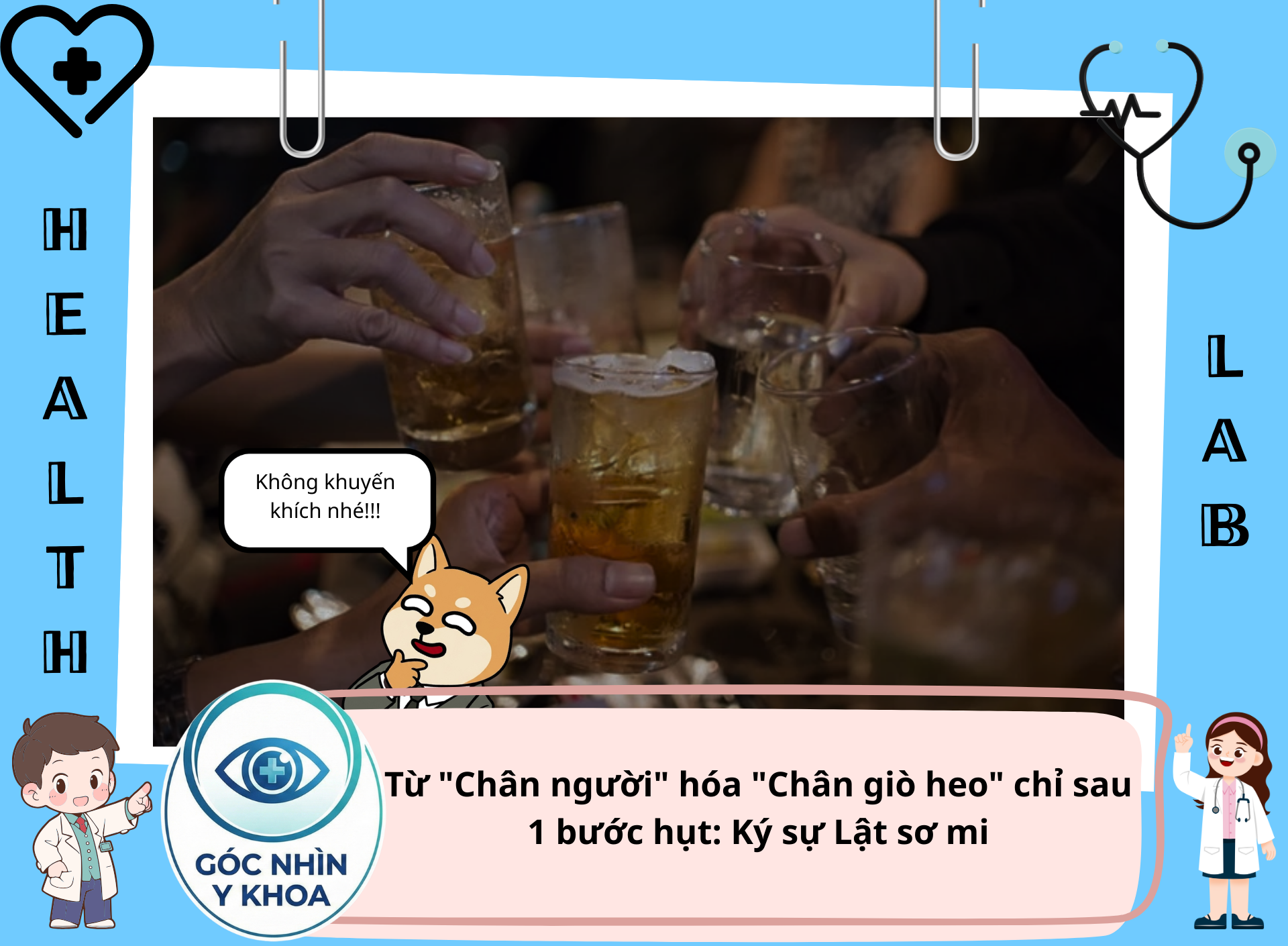 Rượu có thể làm bạn tê liệt thần kinh tạm thời, nhưng nó cũng làm giãn mạch và tăng sưng nề.