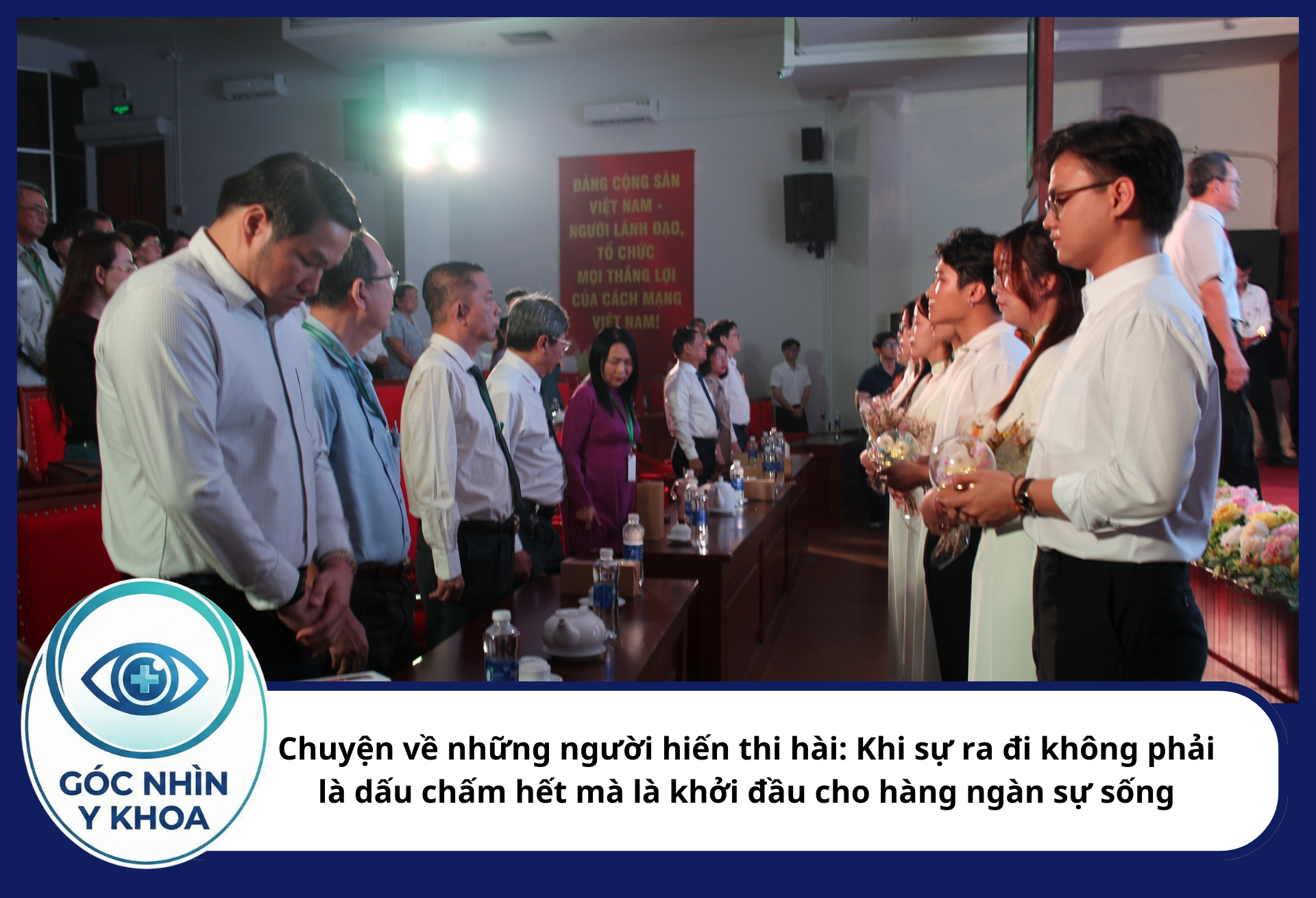 Chuyện về những người hiến thi hài: Khi sự ra đi không phải là dấu chấm hết mà là khởi đầu cho hàng ngàn sự sống Lễ Macchabée tại Trường Đại học Y khoa Phạm Ngọc Thạch TP.HCM