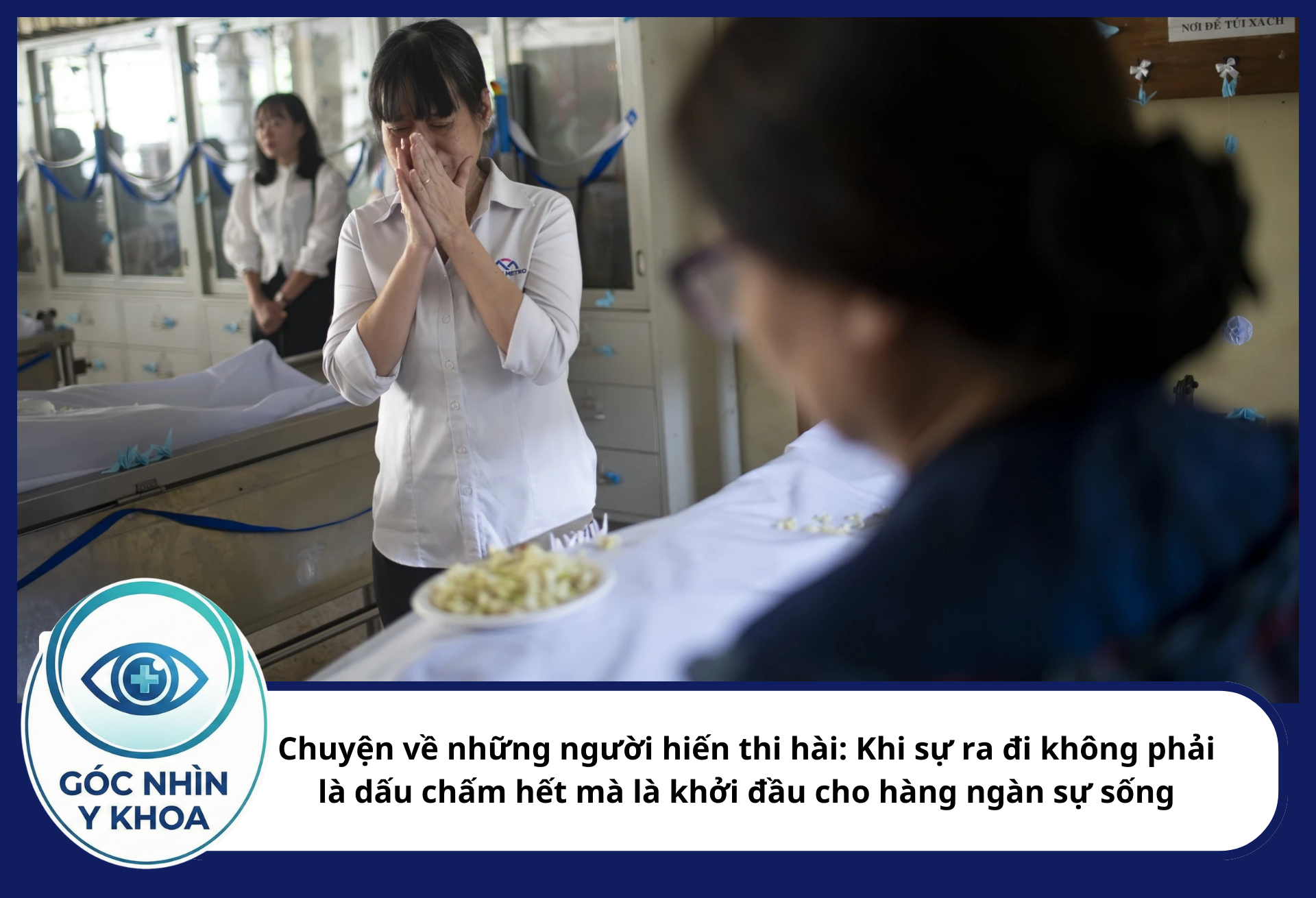 Chuyện về những người hiến thi hài: Khi sự ra đi không phải là dấu chấm hết mà là khởi đầu cho hàng ngàn sự sống Tại buổi lễ tri ân năm 2026, nhiều thân nhân đã không kìm được xúc động khi gặp lại người thân – giờ đây là những "giáo cụ trực quan" vô giá