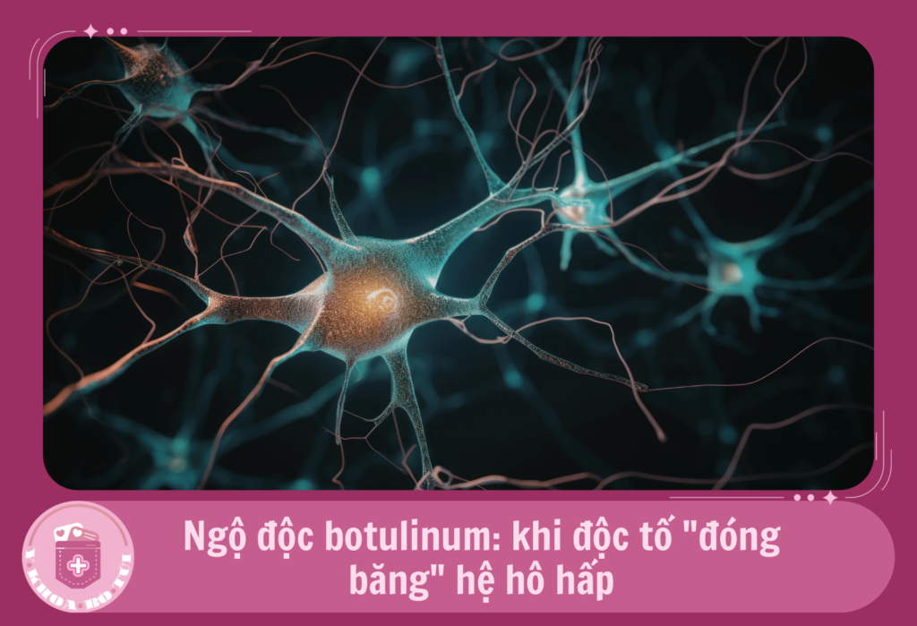 Ngộ độc botulinum: khi độc tố "đóng băng" hệ hô hấp