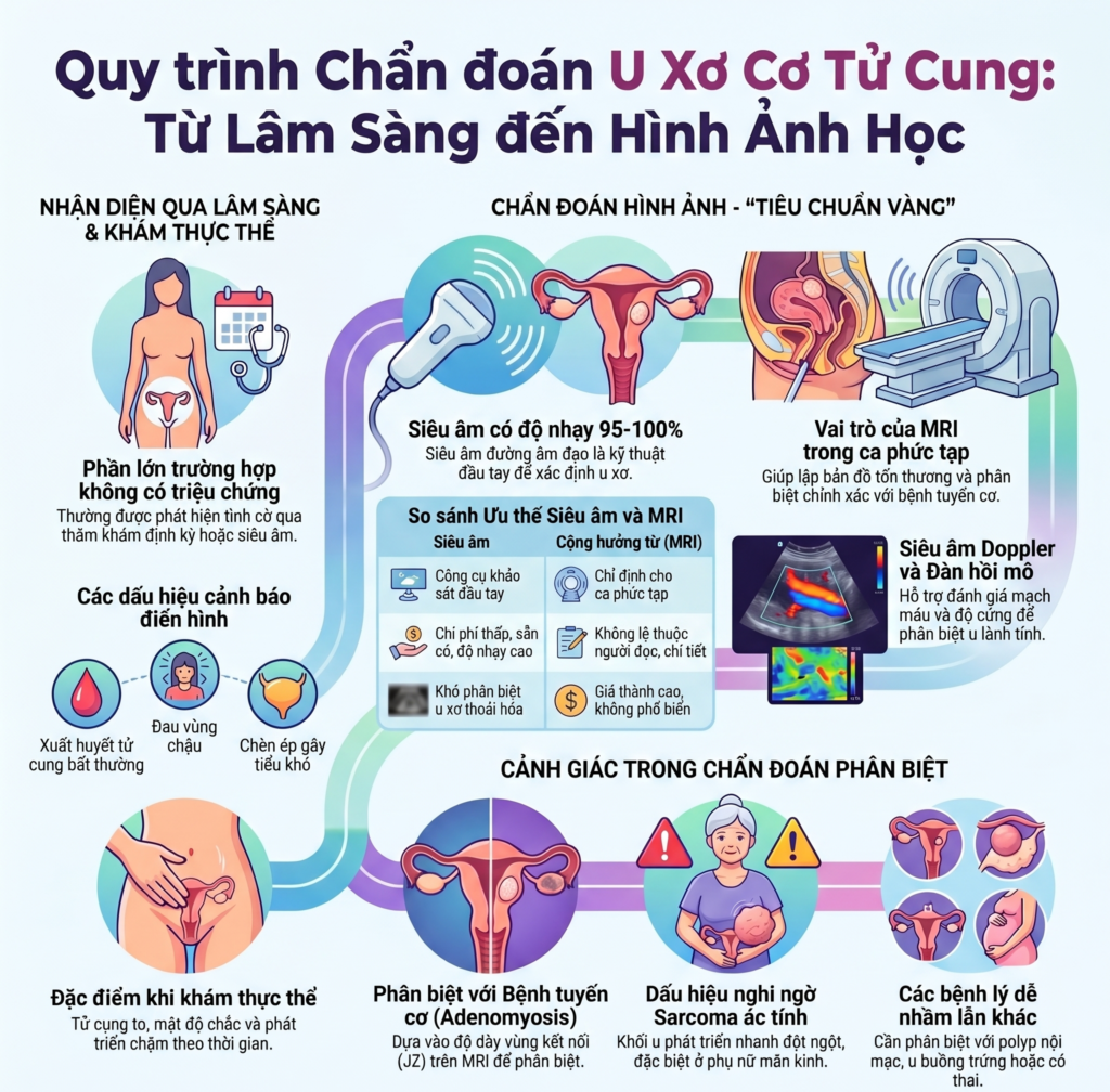 Chan doan u xo tu cung