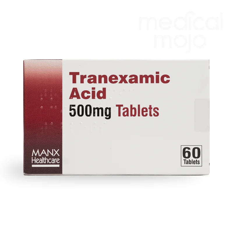 Tranexamic acid 500mg 60 Medicalmojo.co .uk
