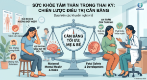 Đánh giá nguy cơ của việc ngừng đột ngột thuốc chống trầm cảm trong thai kì Gemini Generated Image 58or5658or5658or